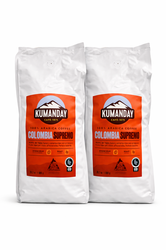 Café Kumanday – 2 × 1kg Whole Bean